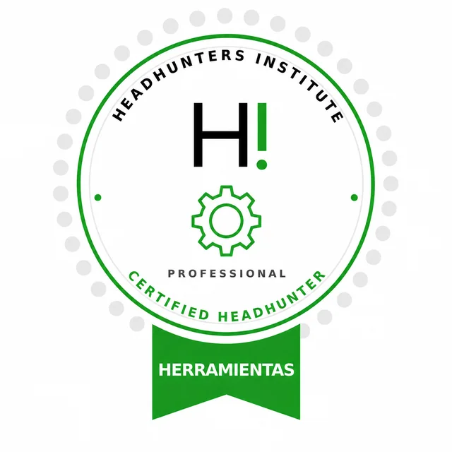 Badge oficial de Estrategia de la certificación de Headhunters Institute